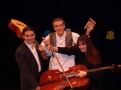 Foto: Alfredo, Marko und Nora vor einem der vielen Mozart-Konzerte im Mozartjahr 2006