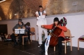 Foto: Stift Reichersberg: Im Winter gibt es zum Glck Schals und Mtzen fr die Instrumente